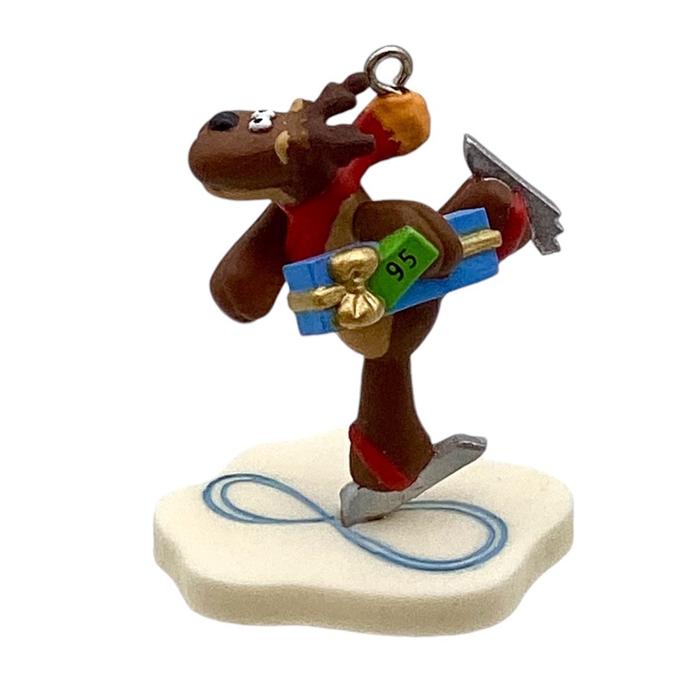 Hallmark 1995 “A Gift from Rodney” Miniature  Christmas Ornament
